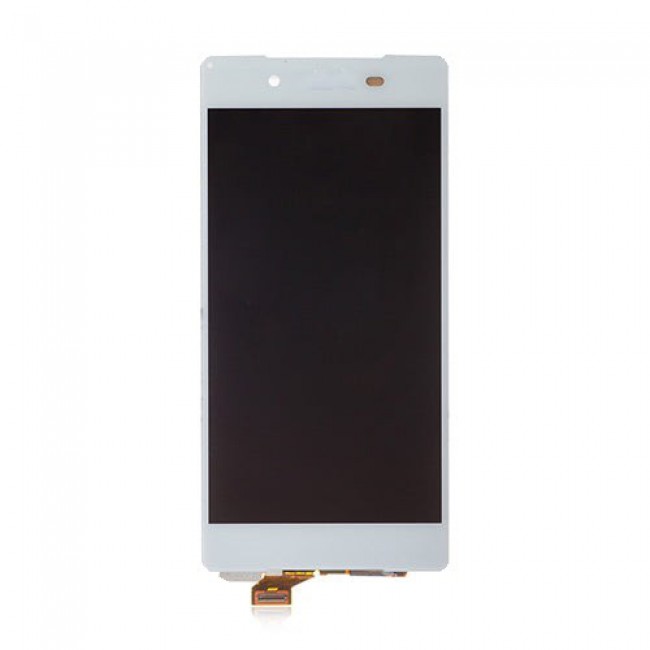 Custom LCD Screen with Digitizer Replacement for Sony Xperia Z5 White