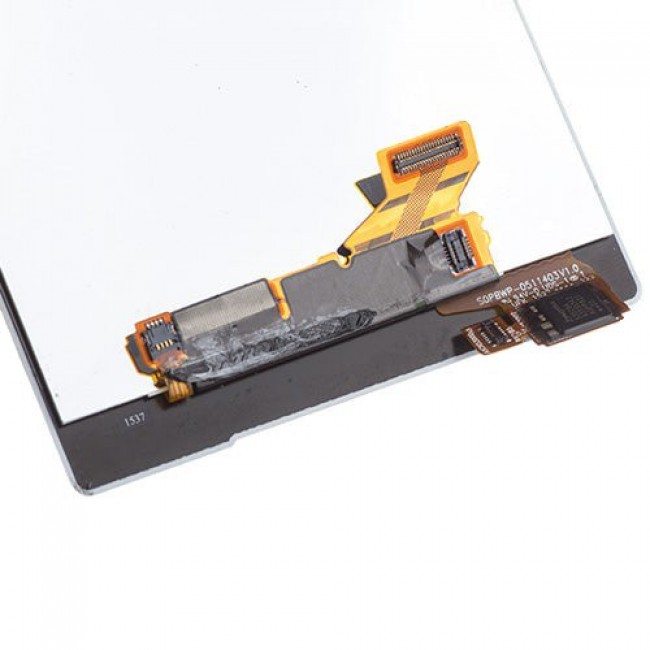 Custom LCD Screen with Digitizer Replacement for Sony Xperia Z5 White