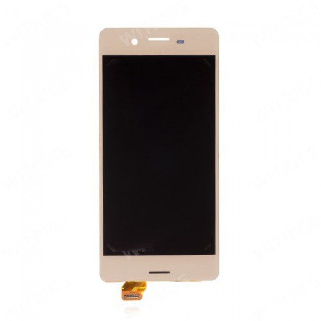 Custom LCD Screen with Digitizer Replacement for Sony Xperia X Rose Gold