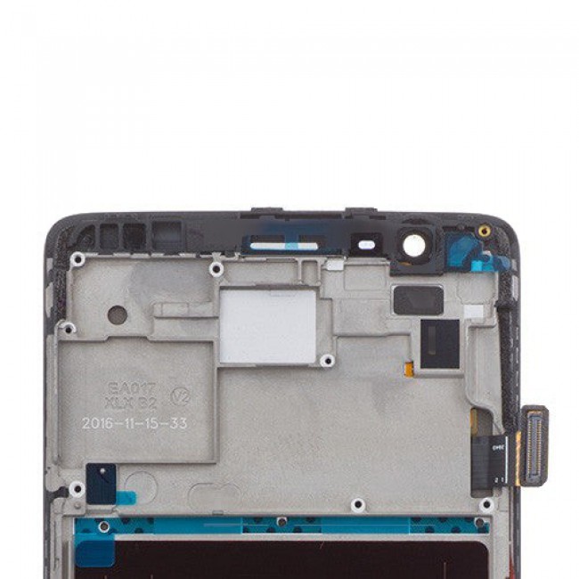 Screen Replacement with Frame for OnePlus 3/3T Black