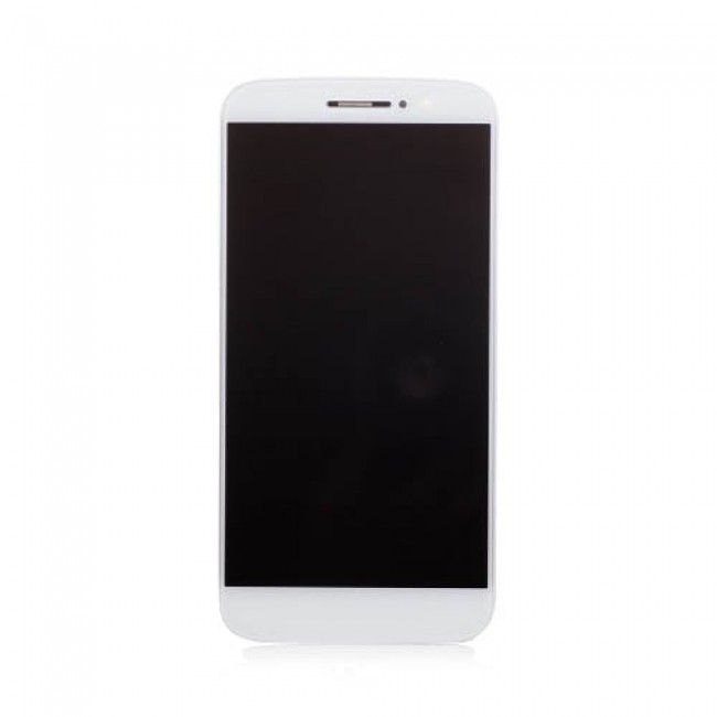 LCD Screen Assembly Replacement for Motorola Moto M Silver
