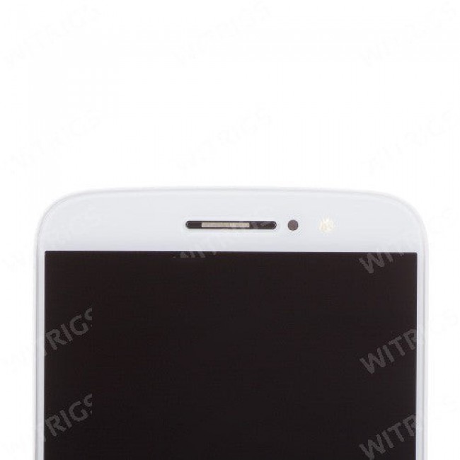 LCD Screen Assembly Replacement for Motorola Moto M Silver