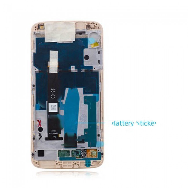 LCD Screen Assembly Replacement for Motorola Moto M Gold