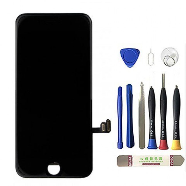 LCD Screen with Digitizer Replacement for iPhone 7 Black