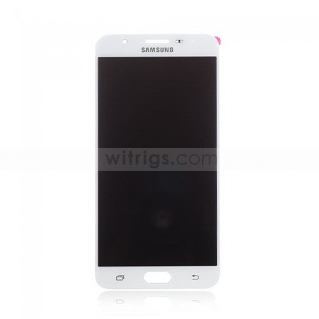 LCD Screen with Digitizer Replacement for Samsung Galaxy J7 Prime White