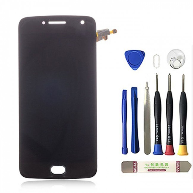 LCD Screen with Digitizer Replacement for Motorola Moto G5 Plus Lunar Grey