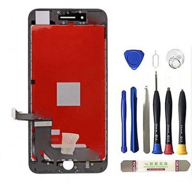 LCD Screen with Digitizer Replacement for iPhone 7 Plus Black