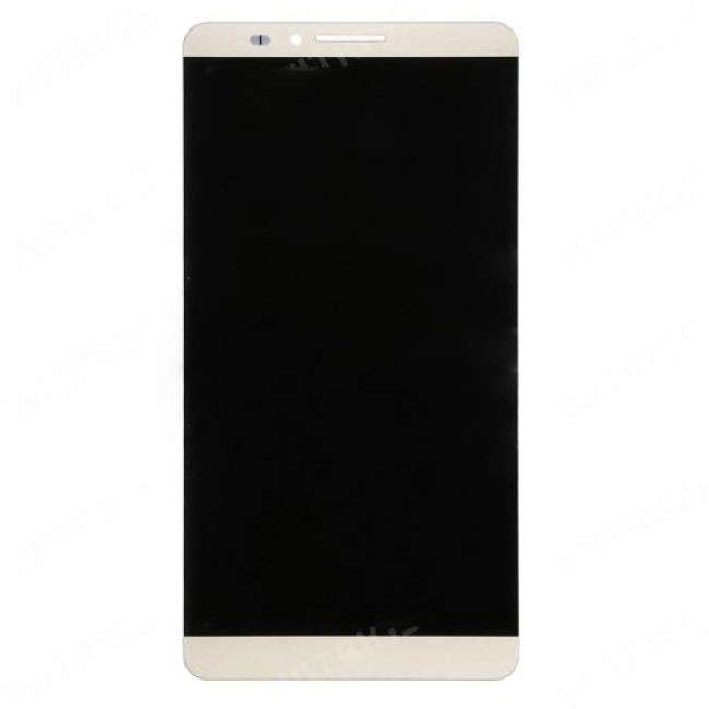 Custom LCD Screen with Digitizer Replacement for Huawei Ascend Mate7 Amber Gold