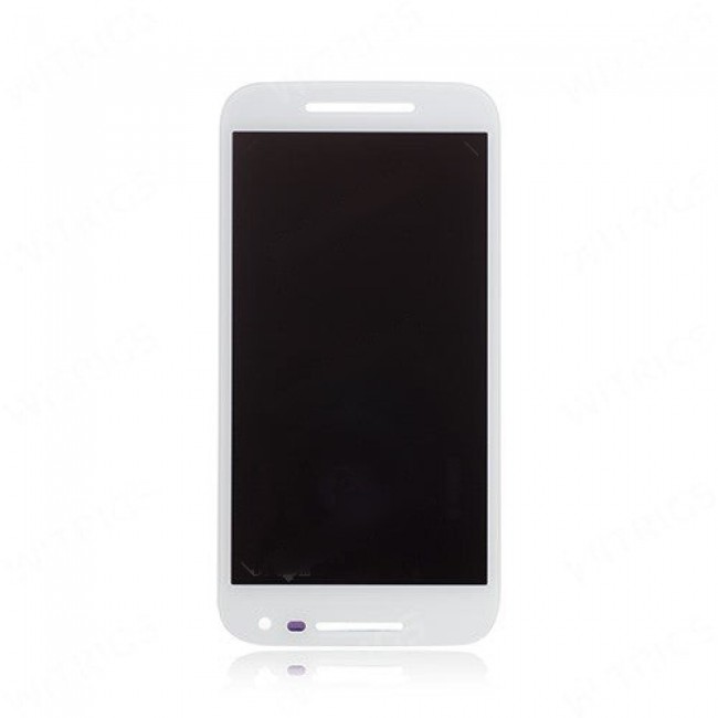 Custom LCD Screen with Digitizer Replacement for Motorola Moto G3 White