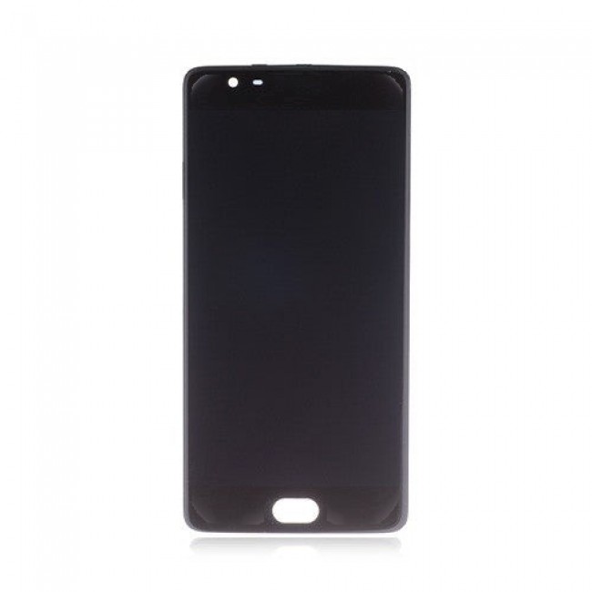 Custom Screen Replacement with Frame for OnePlus 3/3T Black