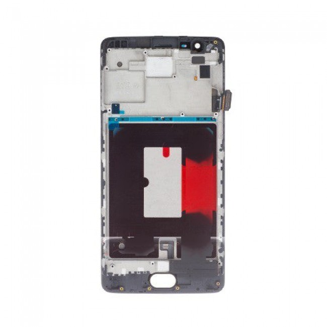 Custom Screen Replacement with Frame for OnePlus 3/3T White