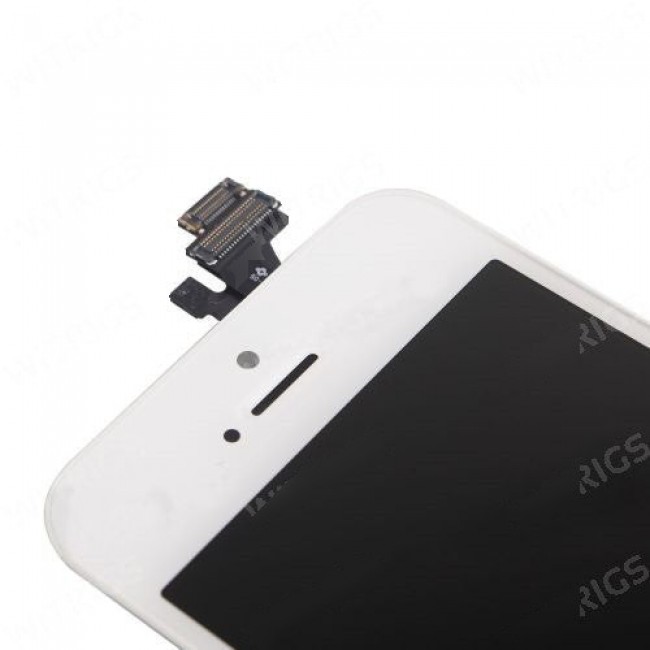Custom LCD Screen with Digitizer Replacement for iPhone 5 White