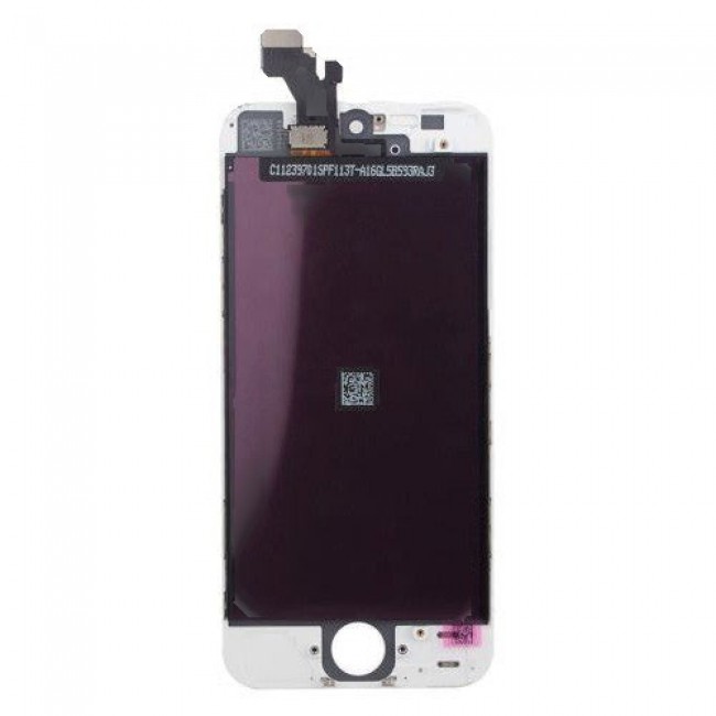 Custom LCD Screen with Digitizer Replacement for iPhone 5 White