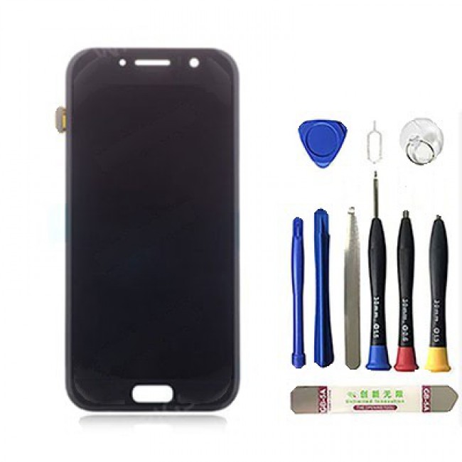 LCD Screen with Digitizer Replacement for Samsung Galaxy A5 (2017) Black Sky