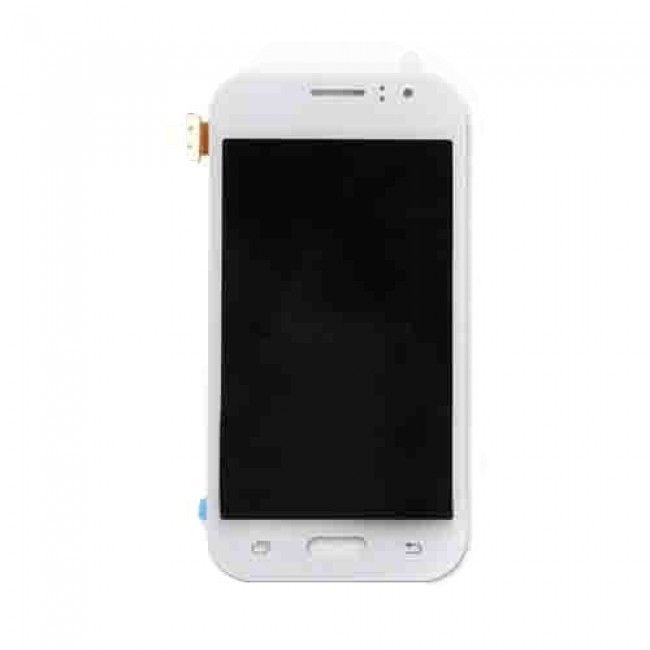 Custom LCD Screen with Digitizer Replacement for Samsung Galaxy J1 White