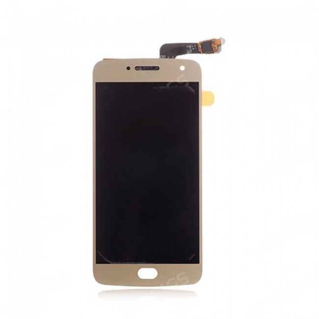 LCD Screen with Digitizer Replacement for Motorola Moto G5 Plus Fine Gold