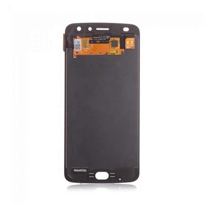 AMOLED Screen with Digitizer Replacement for Motorola Moto Z2 Play White