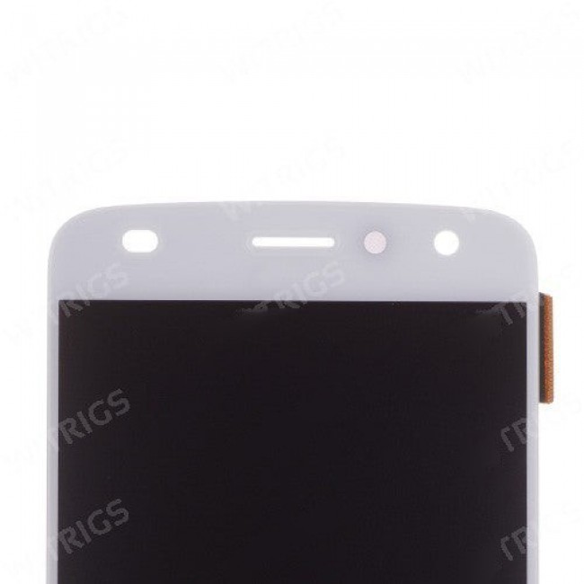 AMOLED Screen with Digitizer Replacement for Motorola Moto Z2 Play White