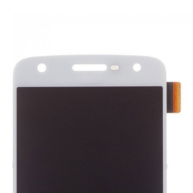 AMOLED Screen with Digitizer Replacement for Motorola Moto Z Play White