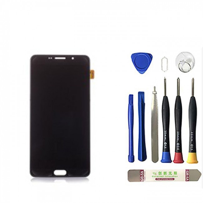 LCD Screen with Digitizer Replacement for Samsung Galaxy A9 Pro (2016) Black