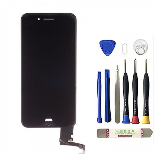 LCD Screen with Digitizer Replacement for iPhone 8 Plus Black