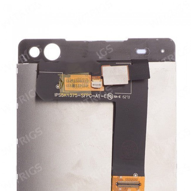 Custom LCD Screen with Digitizer Replacement for Sony Xperia C5 Ultra Black