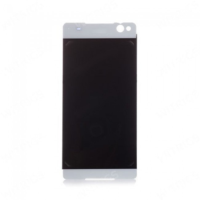 Custom LCD Screen with Digitizer Replacement for Sony Xperia C5 Ultra White