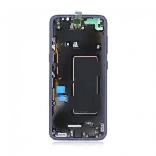Screen Replacement with Frame for Samsung Galaxy S8 Orchid Gray