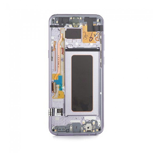 Screen Replacement with Frame for Samsung Galaxy S8 Plus Orchid Gray
