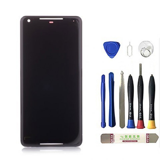 P-OLED Screen Replacement for Google Pixel 2 XL Just Black