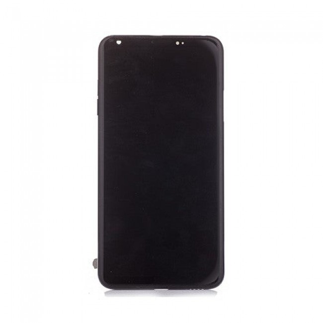 P-OLED Screen Replacement with Frame for LG V30 Aurora Black