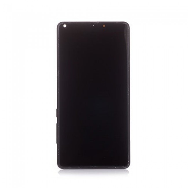 Screen Replacement With Frame for Xiaomi Mi Mix 2 Black (Black)