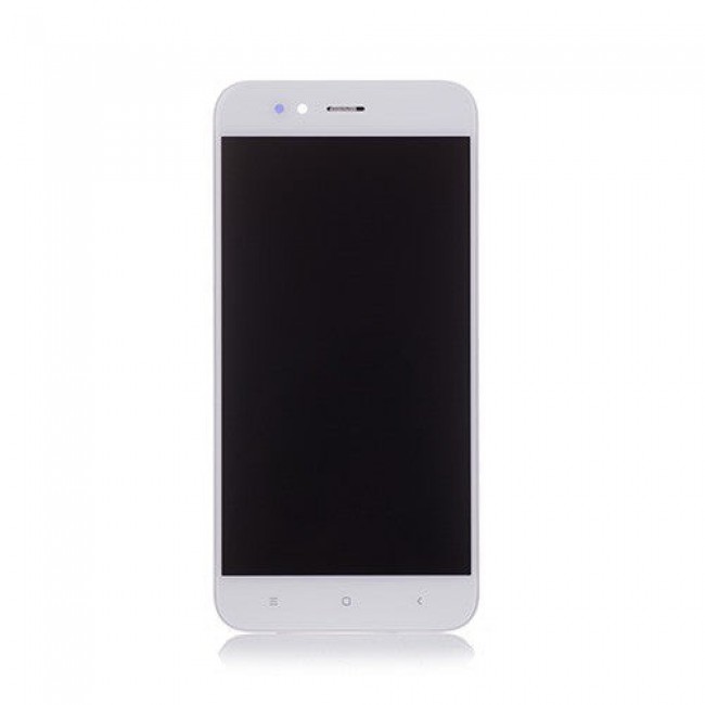 LCD Screen Assembly Replacement for Xiaomi Mi A1 White (White)
