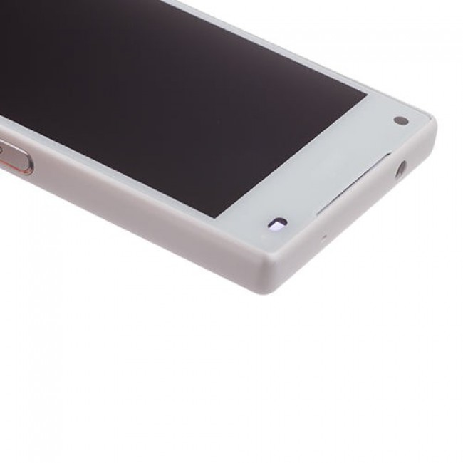 Custom Screen Replacement with Frame for Sony Xperia Z5 Compact White