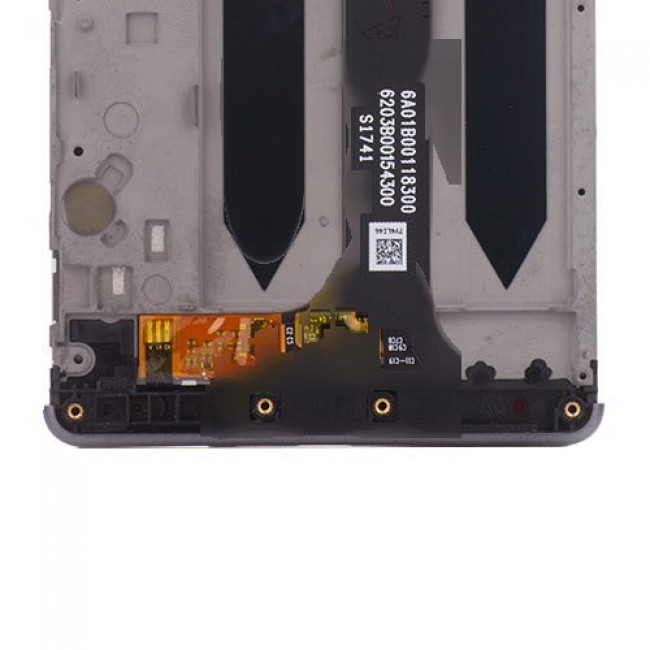 Screen Replacement with Frame for Sony Xperia XA Ultra Graphite Black