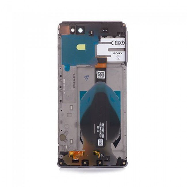 Screen Replacement with Frame for Sony Xperia XA Ultra Graphite Black
