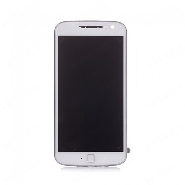 LCD Screen Assembly Replacement for Motorola Moto G4 Plus White