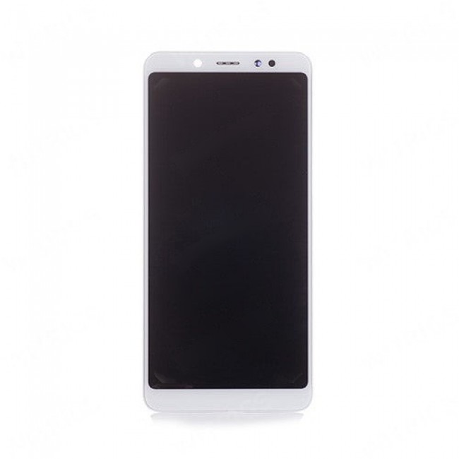 Screen Replacement with Frame for Xiaomi Redmi Note 5 Pro White (White)