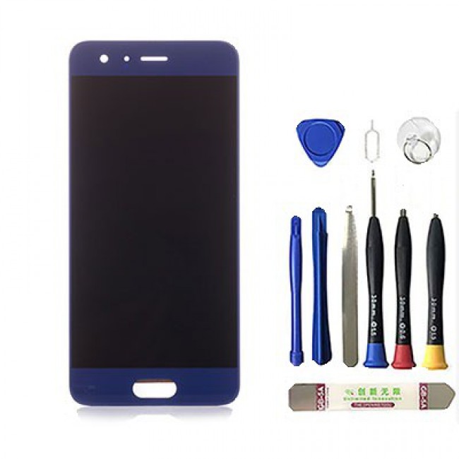 Custom LCD Screen with Digitizer Replacement for Huawei Honor 9 Sapphire Blue