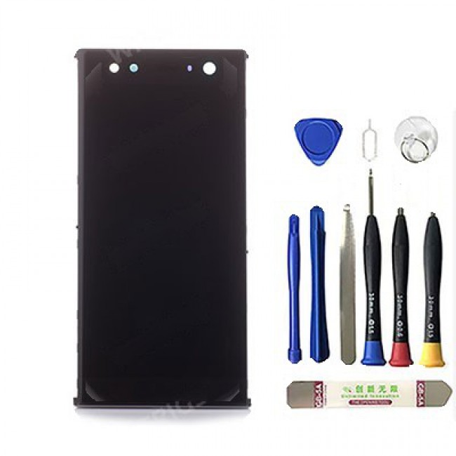 Screen Replacement with Frame for Sony Xperia XA2 Ultra Black