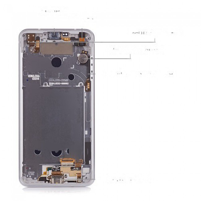 Complete Front Screen Assembly for LG G6 Moroccan Blue