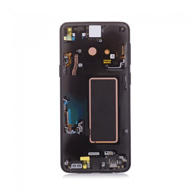 AMOLED Screen Replacement with Frame for Samsung Galaxy S9 Midnight Black