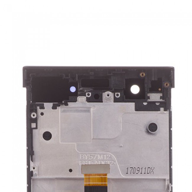 Custom Screen Replacement with Frame for Sony Xperia XA1 Black