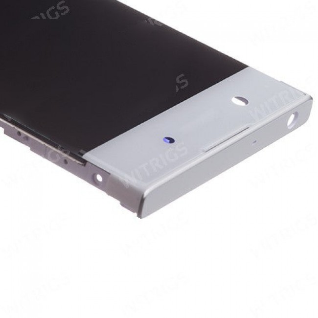 Custom Screen Replacement with Frame for Sony Xperia XA1 White