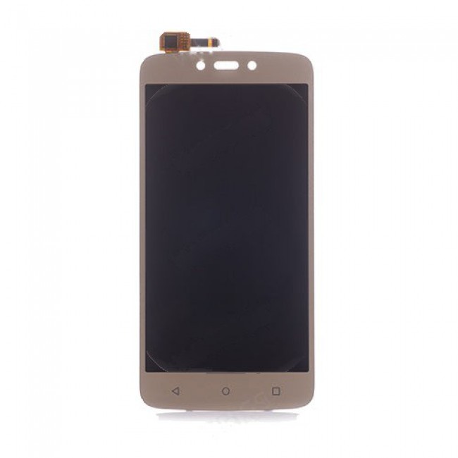 Custom Screen for Motorola Moto C Plus Fine Gold
