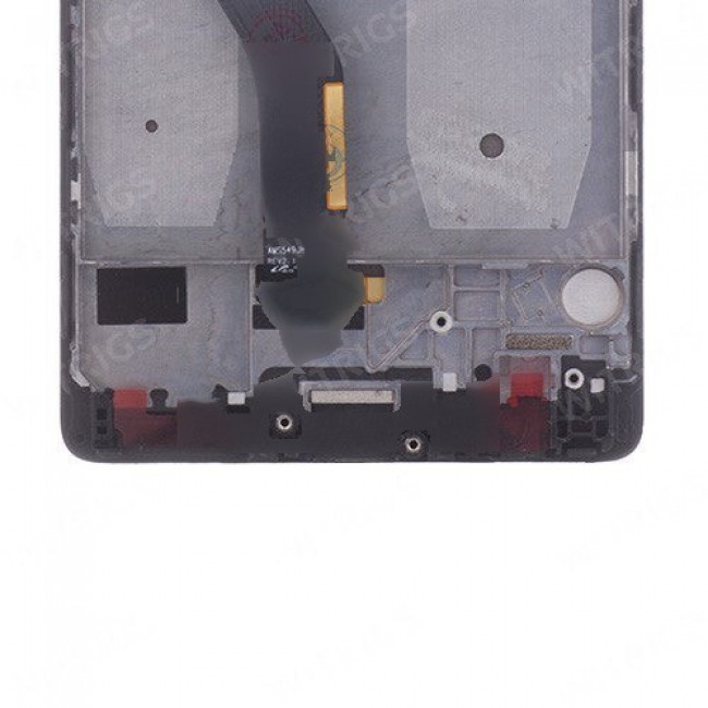 Screen Replacement with Frame for Huawei P9 Plus Black