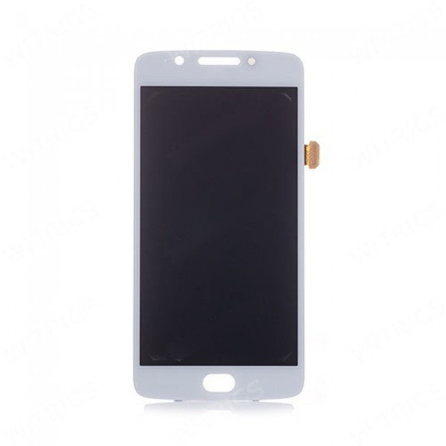 Custom LCD Screen with Digitizer Replacement for Motorola Moto G5 White