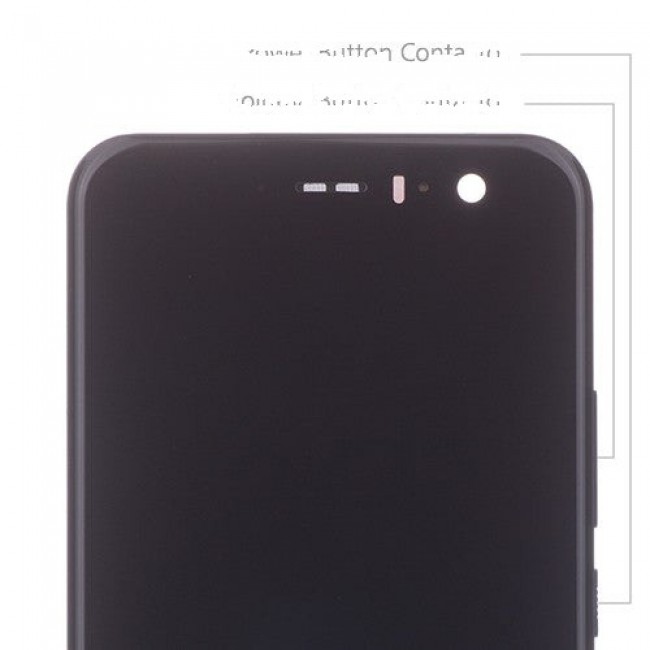 Screen Replacement Assembly for HTC U11 Brilliant Black