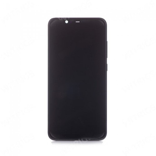 Screen Replacement with Frame for Xiaomi Mi 8 Black (Xiaomi Mi 8 Standard Edition)