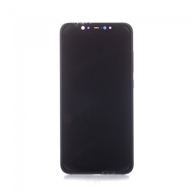 Screen Replacement with Frame for Xiaomi Mi 8 White (White)